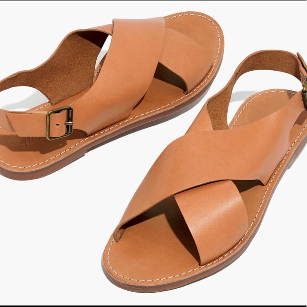 Madewell Boardwalk Crossover Sandal